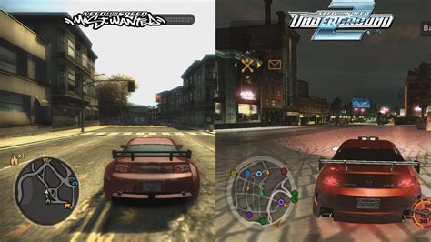 Need for speed: Underground 2, Most Wanted (2005), Carbon .